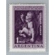 ARGENTINA 1956 GJ 1072a ESTAMPILLA CON VARIEDAD CATALOGADA NUEVA MINT U$ 20 AQUI CON MUY BAJA BASE